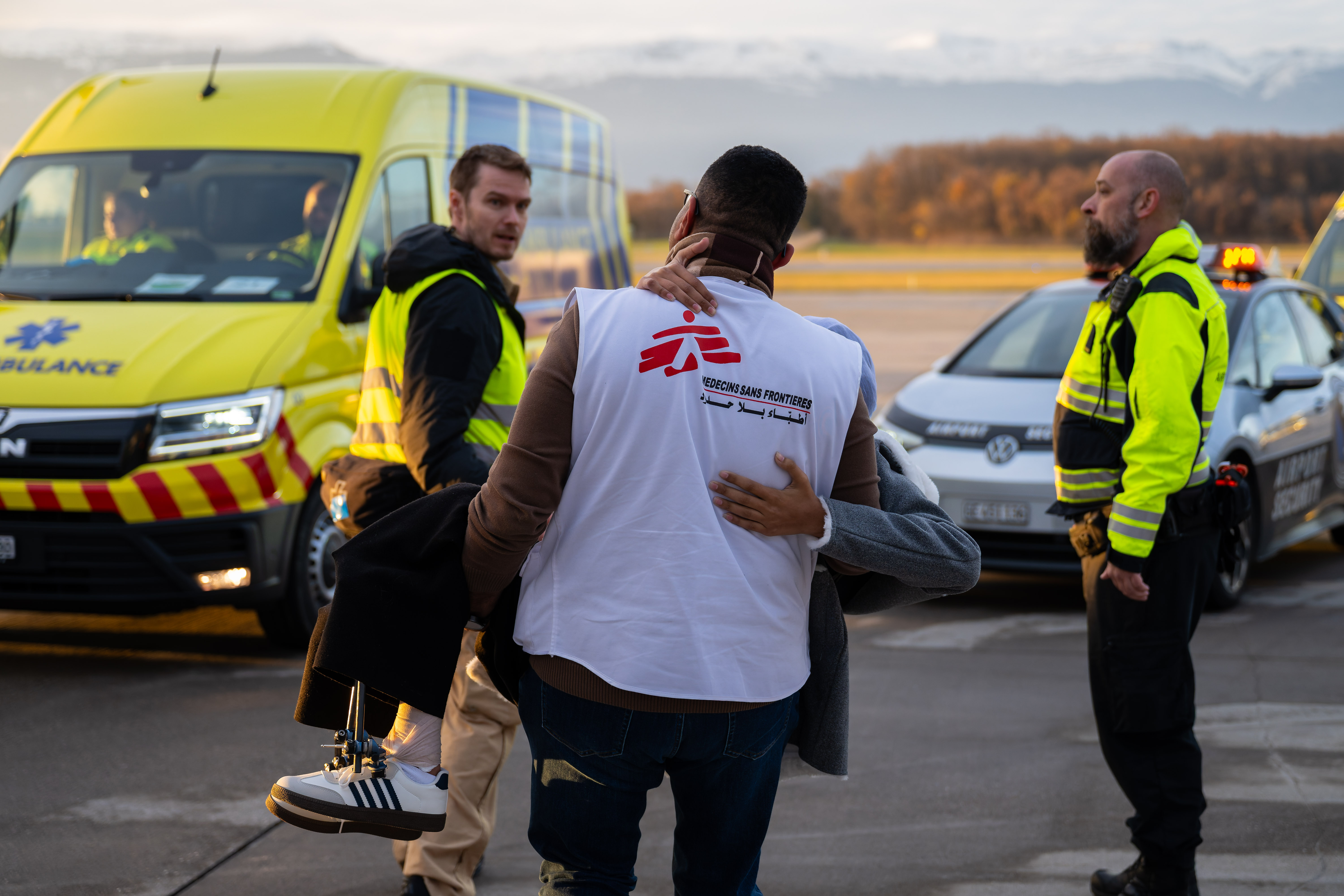 Medische evacuatie vanuit Gaza