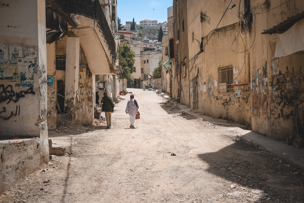 jenin camp in the nord of the west bank