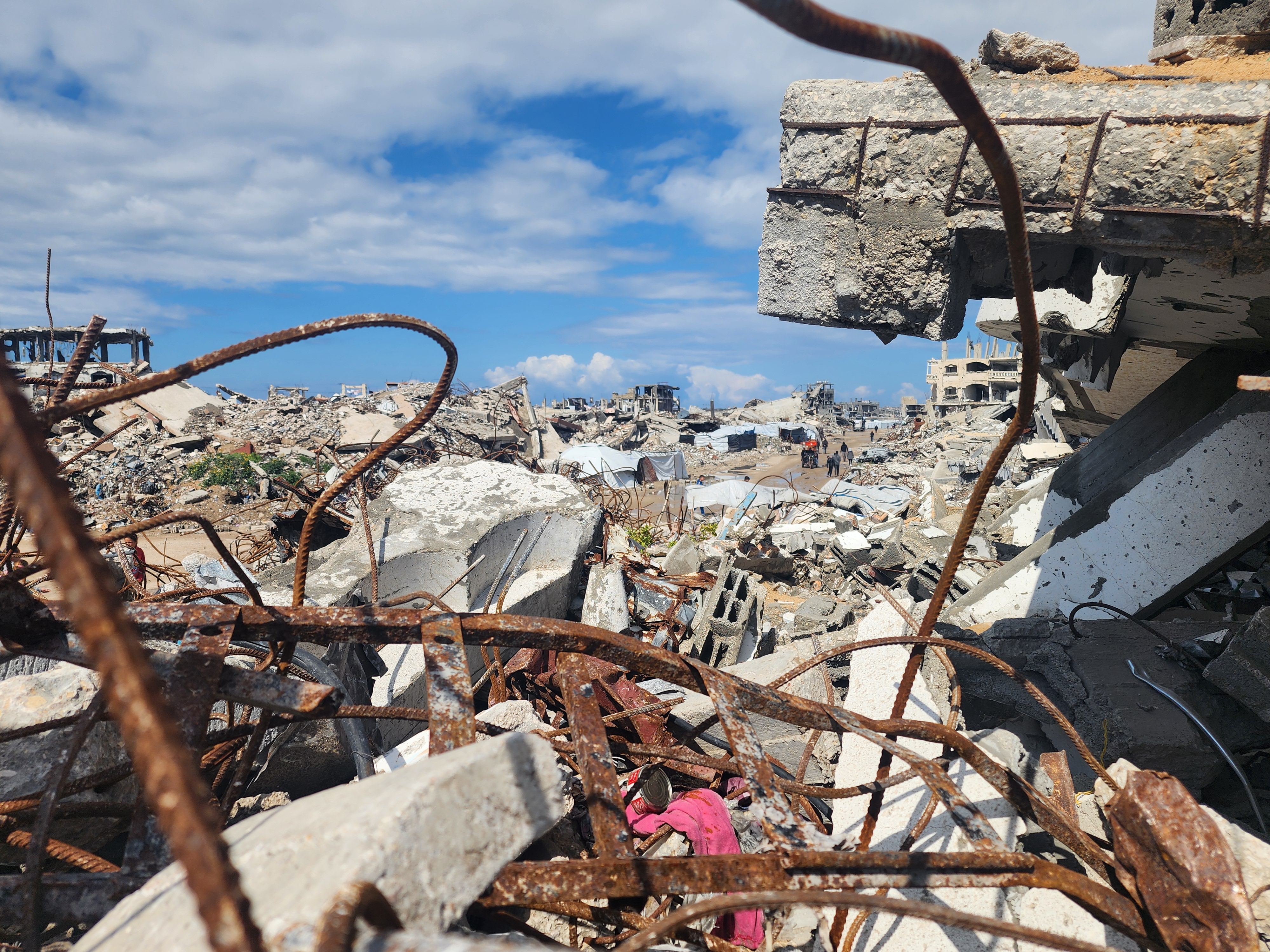Destruction in Northern Gaza