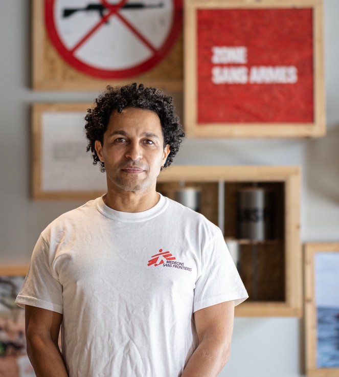 Dr. Javid Abdelmoneim, the International President of MSF