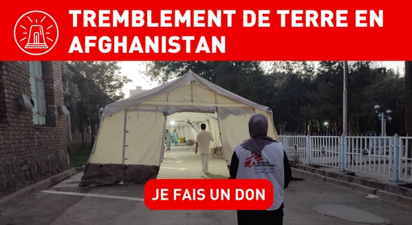 Tremblement de terre en Afghanistan