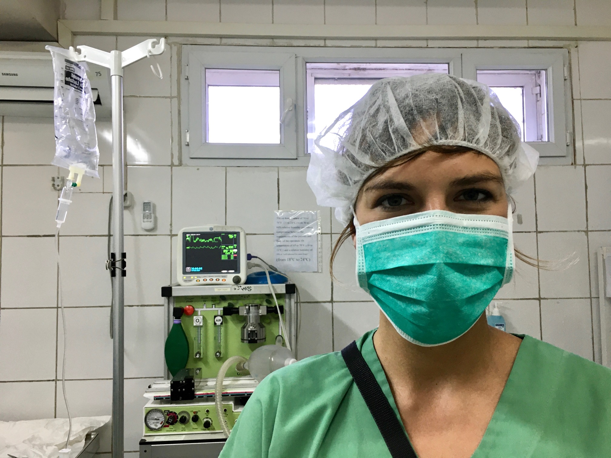 Anesthesist Sofie in Afghanistan