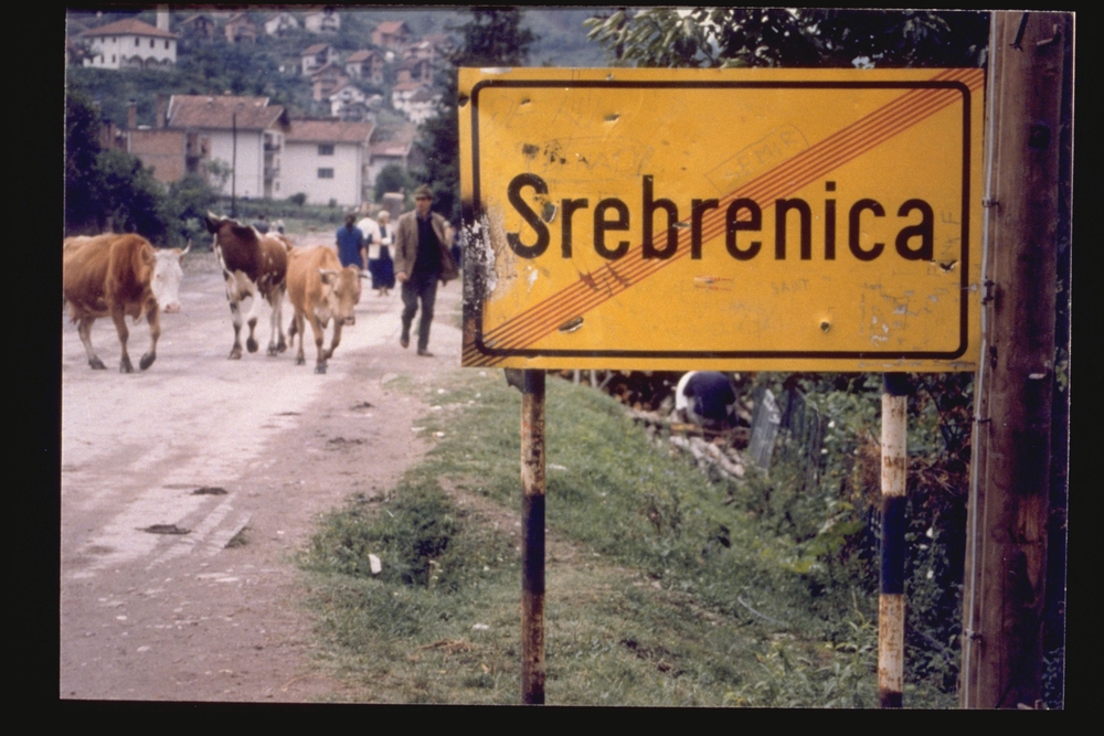 Pancarte de Srebrenica