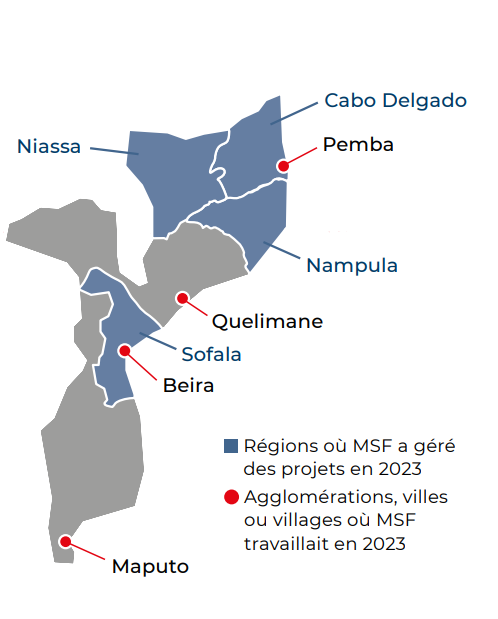 carte Mozambique