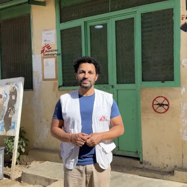 Dr. Javid Abdelmoneim, internationaal voorzitter van Artsen Zonder Grenzen