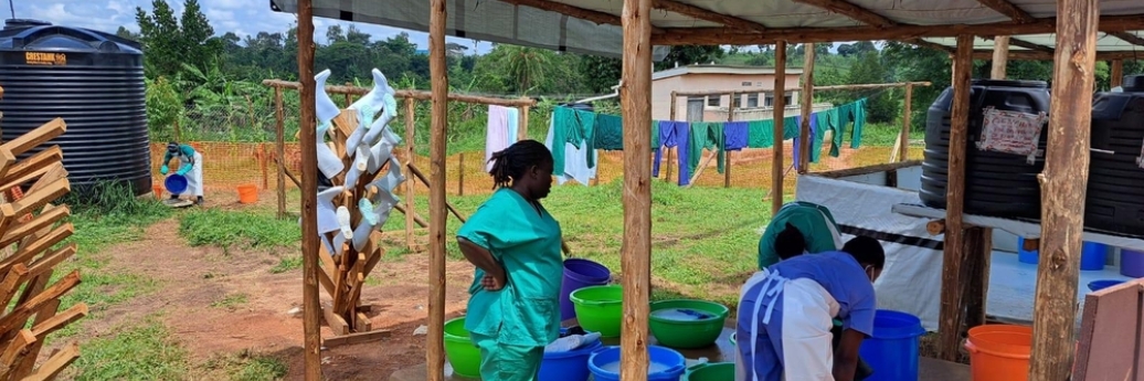 in Mubende hebben we een tweede ebola-unit opgezet