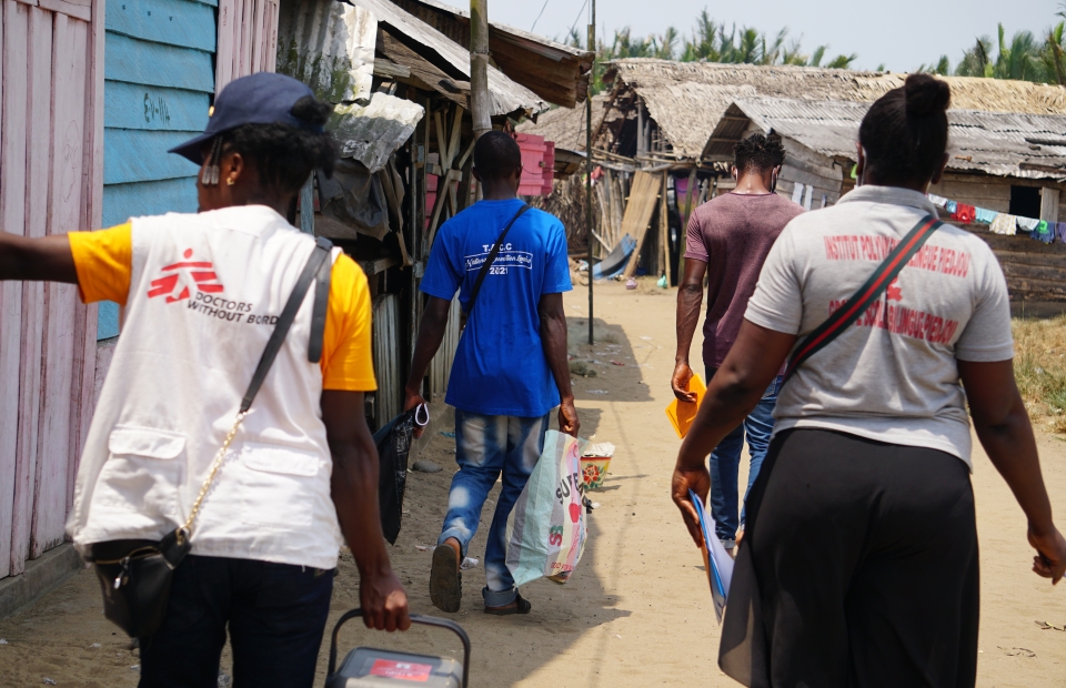 staff MSF au Cameroun