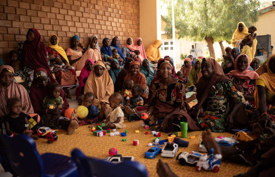 Femmes et enfants Nigéria