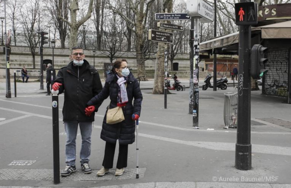 msf france paris coronavirus covid-19