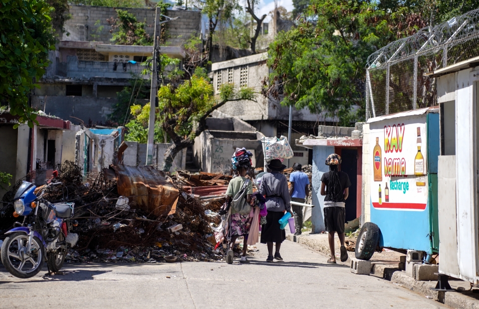 Streets in Haiti