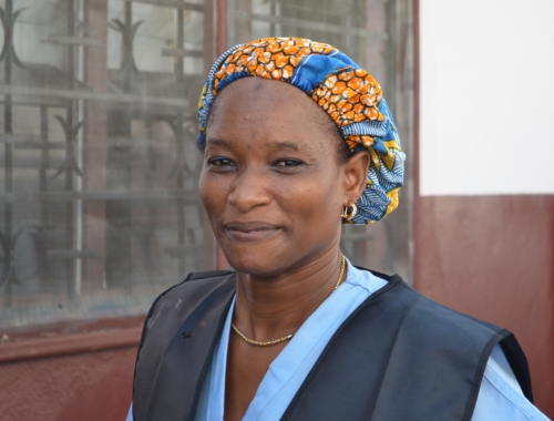 Portrait de Bouhari © Sandra Smiley/ MSF. République centrafricaine, 2016.