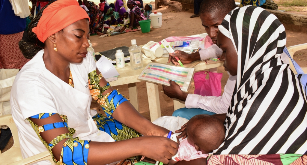 Soutien pour le pic de paludisme et de malnutrition à Kousseri