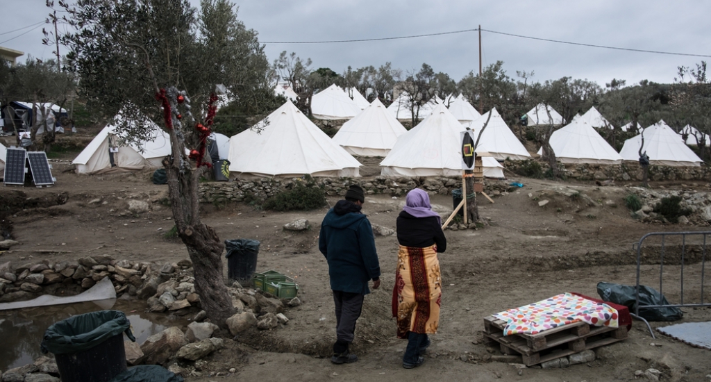 Le camp de Moria à Lesbos